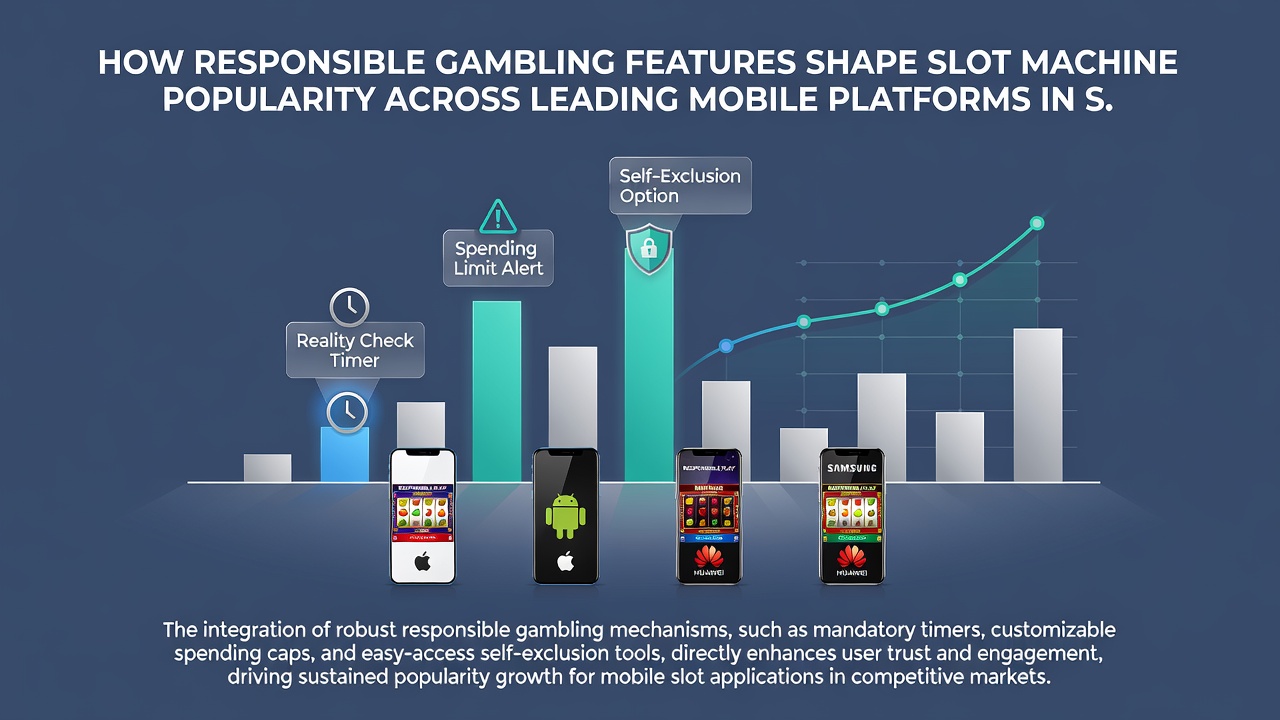 Players engaging with responsible gambling options on Swedish mobile slot applications during evening sessions