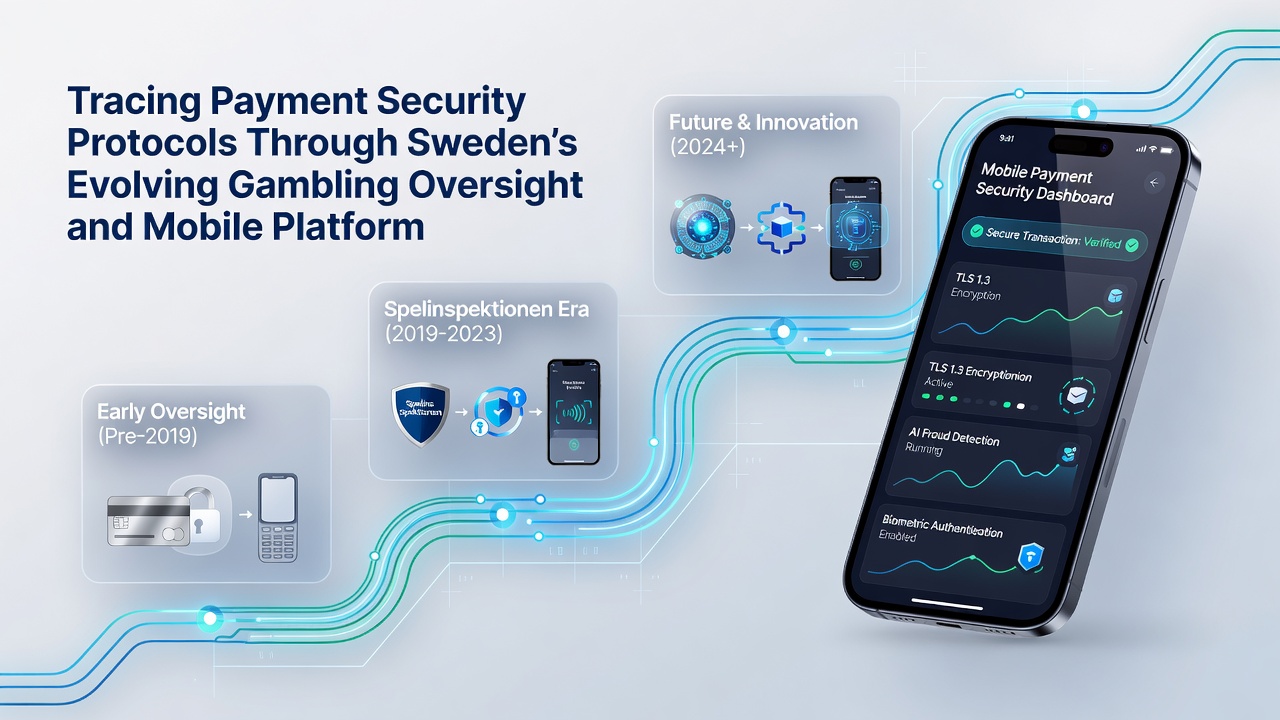 Mobile device showing encrypted gambling transaction details under Swedish regulatory guidelines